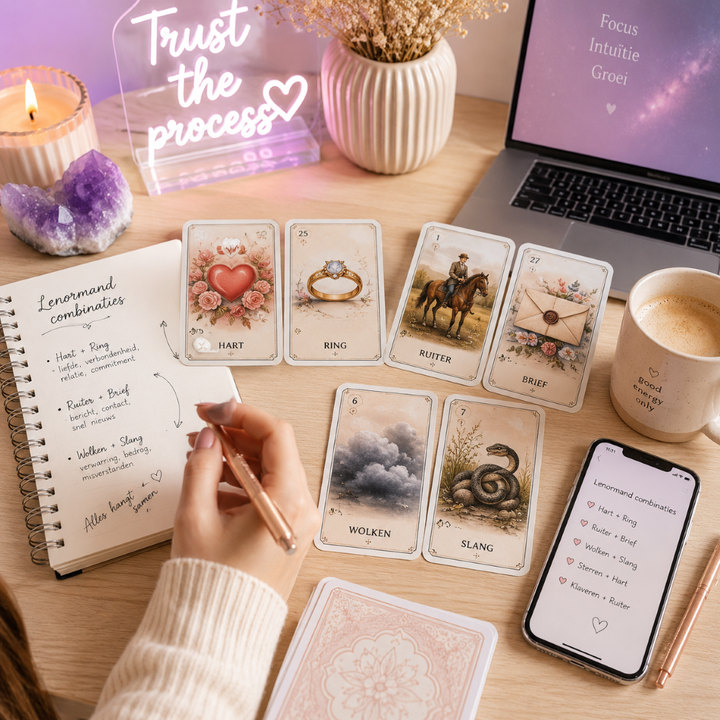 Wat betekenen Lenormand combinaties